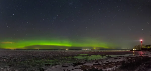 Över Viken Leningrad Oblast Ryssland — Stockfoto