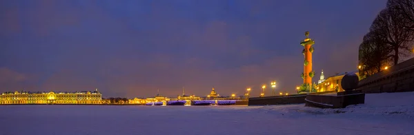Sunrise Petersburg Rusland Twilight Sint Petersburg — Stockfoto