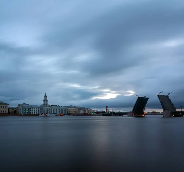 Sunrise Petersburg Rusya Alacakaranlık Petersburg — Stok fotoğraf