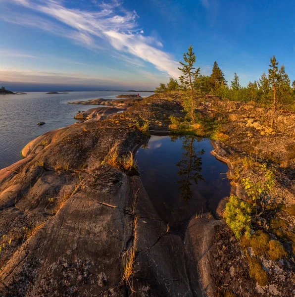 Lake Ladoga. Karelia. Russia — Stock Photo, Image