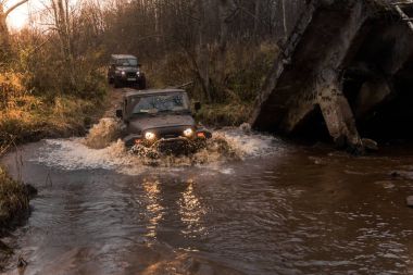 Offroad jeep Wrangler