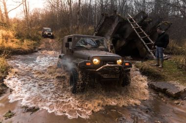 Offroad jeep Wrangler