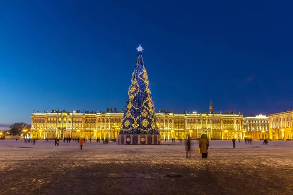 サンクトペテルブルク ロシアの新年 — ストック写真