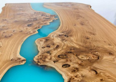 Büyük ahşap masa, güzel modern masa.