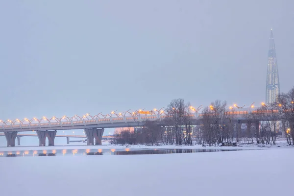 Lakhta Centrum Sankt Petersburg Ryssland — Stockfoto