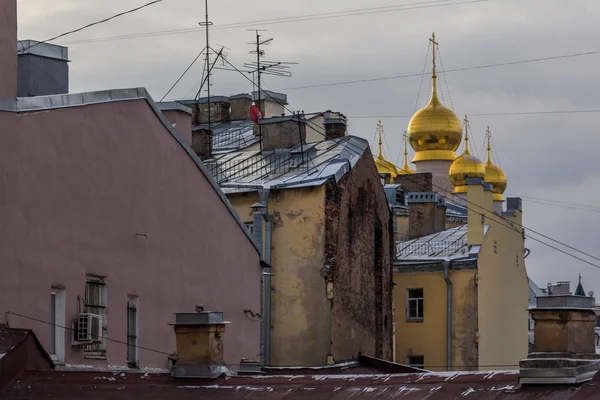 Roofs City Saint Petersburg Russia — Stock Photo, Image