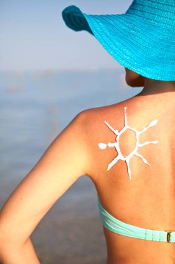 Güneş yanığı gelen güneş kremi