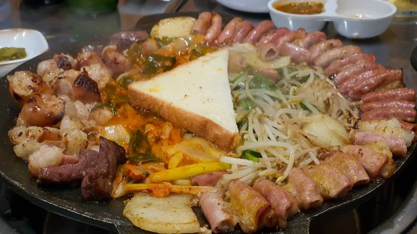Gopchang Gui Korean Grilled Beef Tripe — Stock Photo, Image