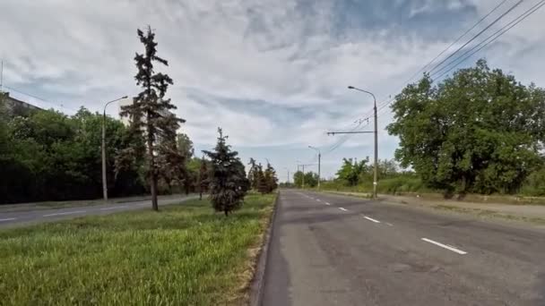 城市街道上的空旷、隔离、行动限制和绝缘 — 图库视频影像