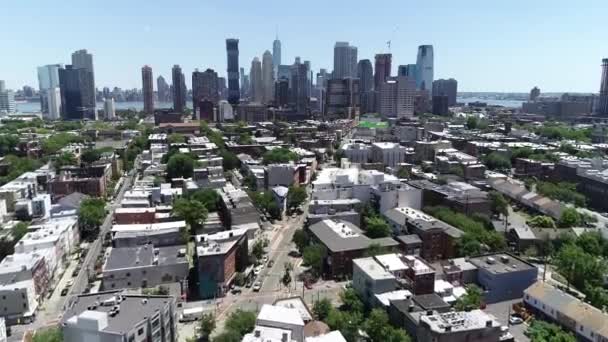 Images Aériennes Jersey City New Jersey — Video