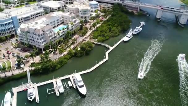 Aerial Footage Jupiter Florida — Stock Video