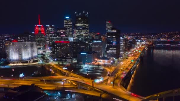 Vídeo Pittsburgh Pennjalá Arhitecture — Vídeo de stock