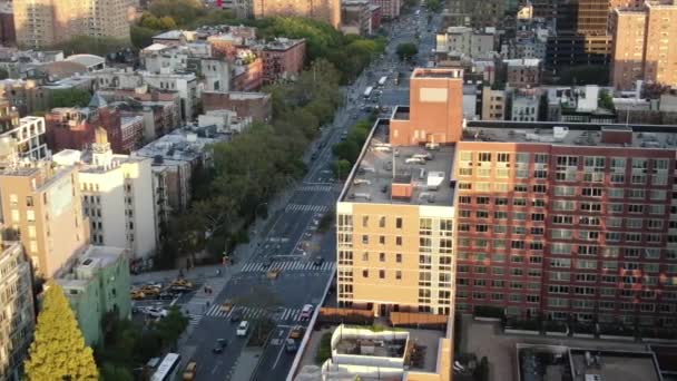 Κεραία Από Bowery Nyc — Αρχείο Βίντεο