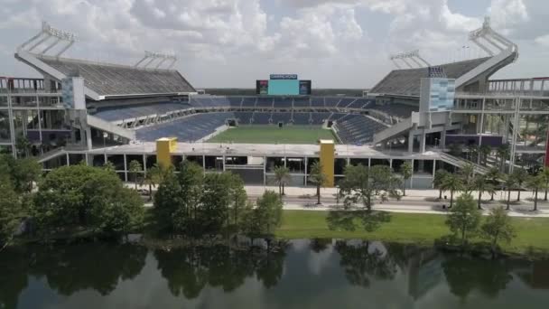 Aérea Acampamento Estádio Mundial Orlando Florida — Vídeo de Stock