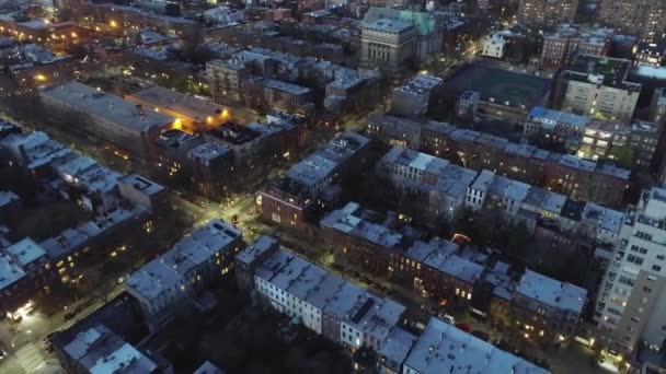 Aerea di Cobble Hill Brooklyn — Video Stock