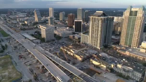 Orlando Şehir Merkezi Havası — Stok video