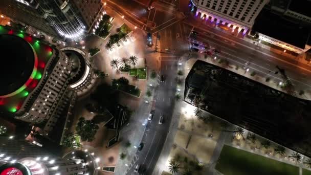 Antena Centro Cidade Orlando — Vídeo de Stock