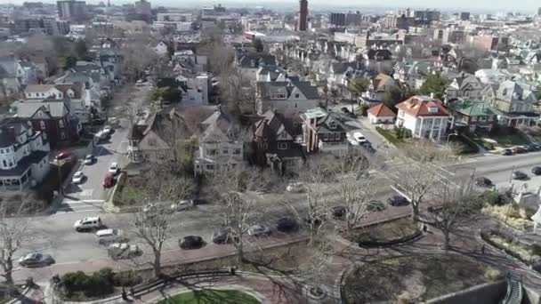 Doğu New Jersey Kennedy Bulvarı Nda Kuyruk Oluşturan Evler — Stok video