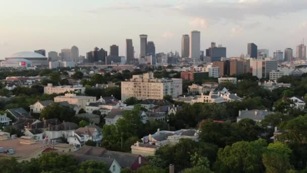 Anténa Časopisu Street New Orleans Louisiana — Stock video