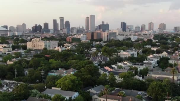 Anténa Časopisu Street New Orleans Louisiana — Stock video