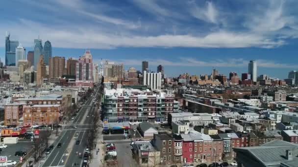 Antena Soldados Marinheiros Memorial Arco Brooklyn — Vídeo de Stock