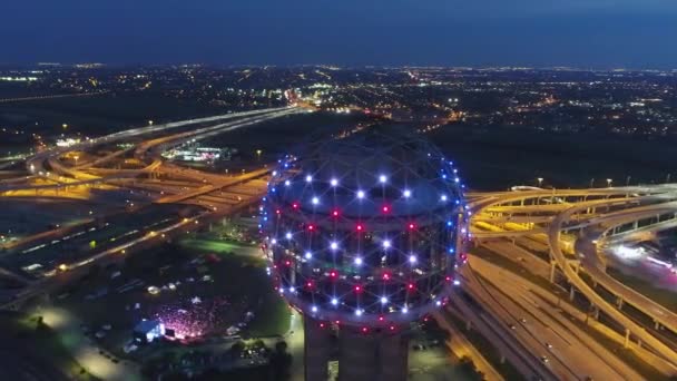 Aérea Soldados Marineros Monumento Arco Brooklyn — Vídeo de stock