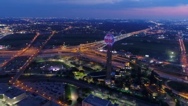 Aérea Soldados Marineros Monumento Arco Brooklyn — Vídeos de Stock