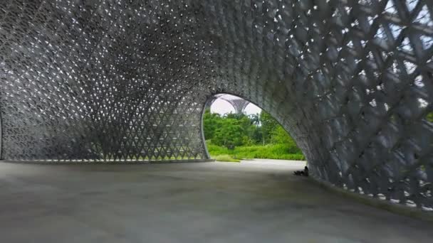 Aérea Soldados Marineros Monumento Arco Brooklyn — Vídeo de stock