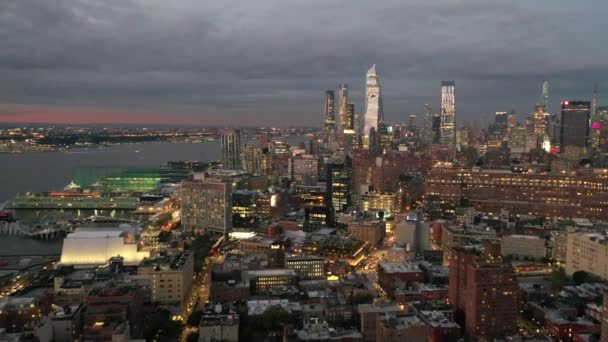 Antenne District Emballage Viande Nyc — Video
