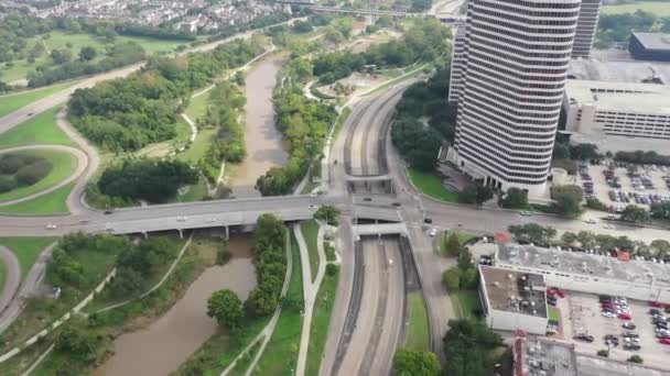 Video Houston Texas Aerial — Vídeos de Stock