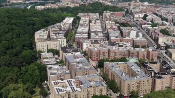 Video Inwood Cloisters Aerial — Stock Video