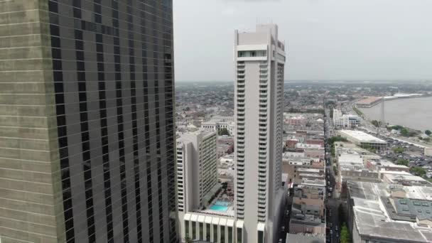 Nya Antenn Nya Orleans Louisiana — Stockvideo