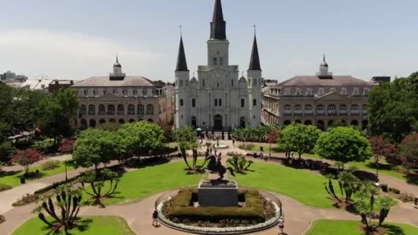 Nueva Antena Nuevos Orleans Louisiana — Vídeo de stock
