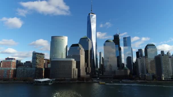 Videó Nyc Belvárosi Arhitecture — Stock videók