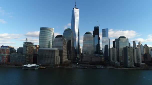 New York Şehir Merkezinin Mimarisinin Videosu — Stok video