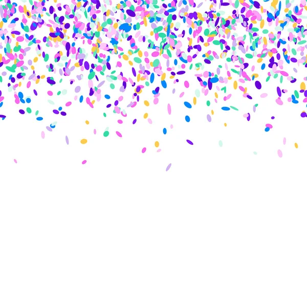 Colorful confetti background. — Stock Vector