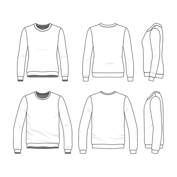 Set of sweatshirts.