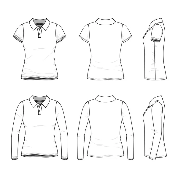 Conjunto de ropa femenina — Vector de stock