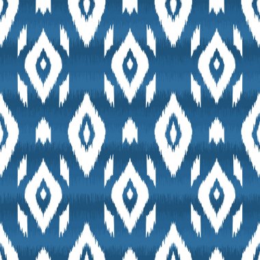 Bohem, hippi moda tarzı modern etnik seamless modeli. Aztek, navajo, Meksika sorunsuz duvar kağıdı. Ikat desen tekstil tasarımı, ev dekorasyonu, kağıt ambalaj için. Vektör arka plan.