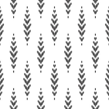 Ikat dikişsiz desen. Moda duvar kağıdı.