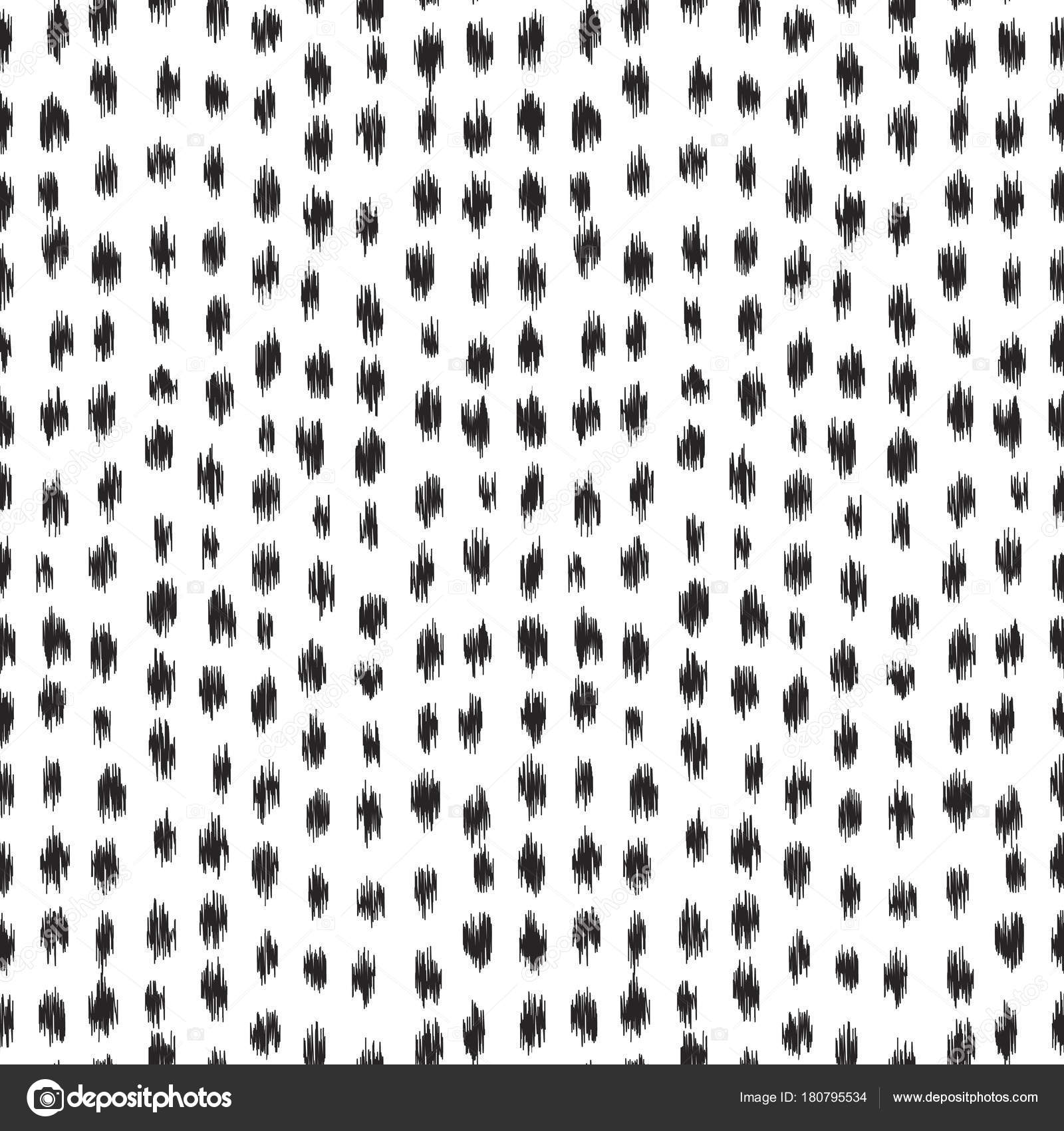 スポットでのシームレスなパターン ベクトルの背景 ファッション繊維の白と黒のデザインを印刷 カード 包装紙 ストックベクター C Aunaauna12