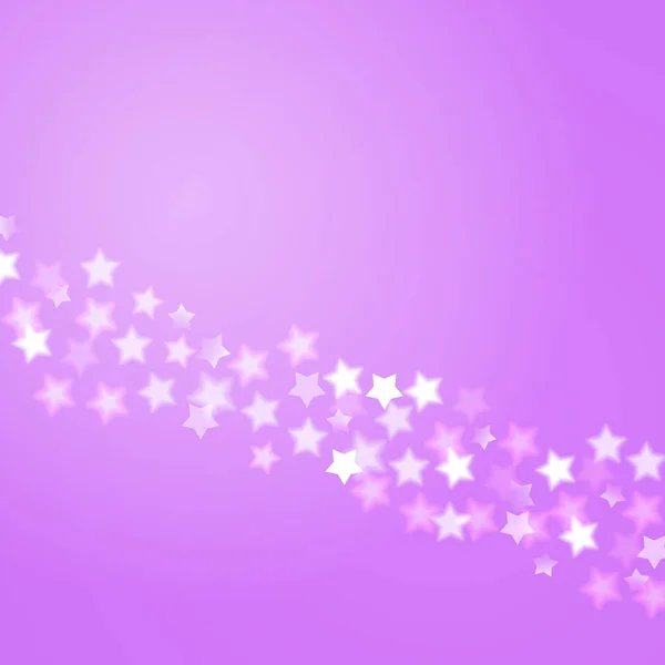 ボケ ライトと薄紫色の背景. — ストックベクタ