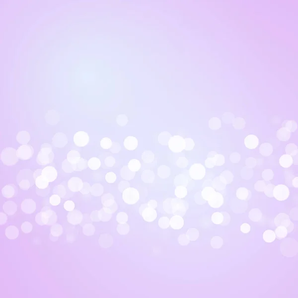 Rosa Hintergrund mit Bokeh-Lichtern. — Stockvektor