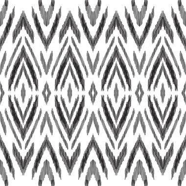 Ikat Dikişsiz desen tasarım kumaşlar için.