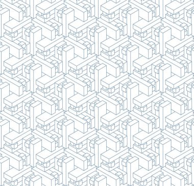 Mavi renkte kusursuz doğrusal desen.