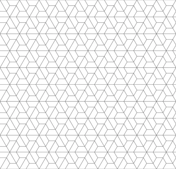 Patrón lineal sin costura geométrico abstracto . — Archivo Imágenes Vectoriales