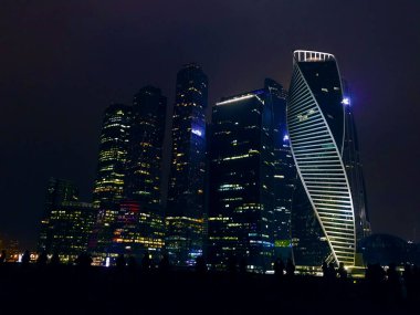 Baharda Moskova 'da gece