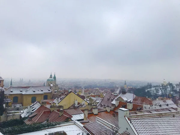 Bahar Mevsiminde Prag Sokakları — Stok fotoğraf