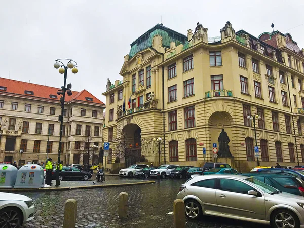 Bahar Mevsiminde Prag Sokakları — Stok fotoğraf