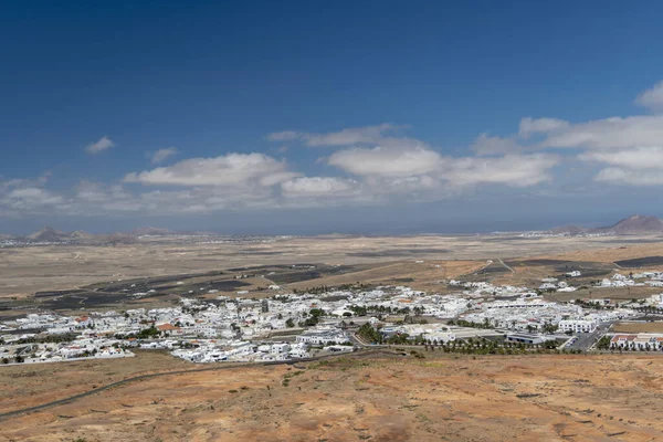 Panoramik Teguise Lanzarote Adası Kanaryası